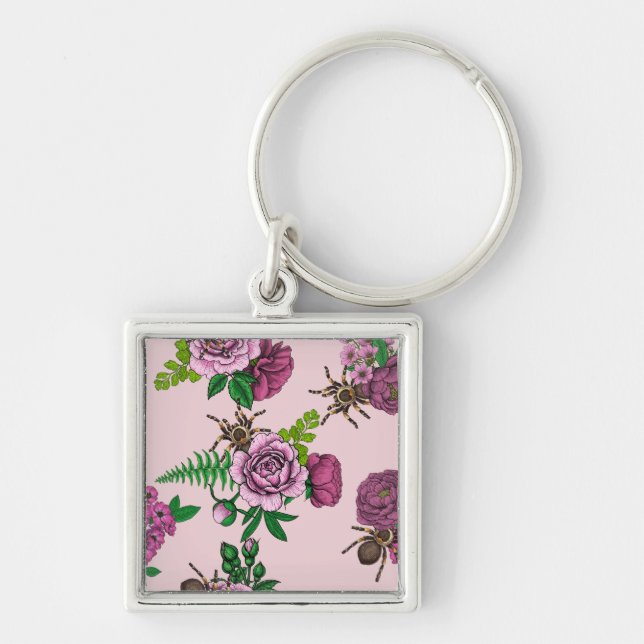 Bouquets and tarantula key ring (Front)
