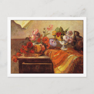Bouquets by Paul Gauguin Postcard