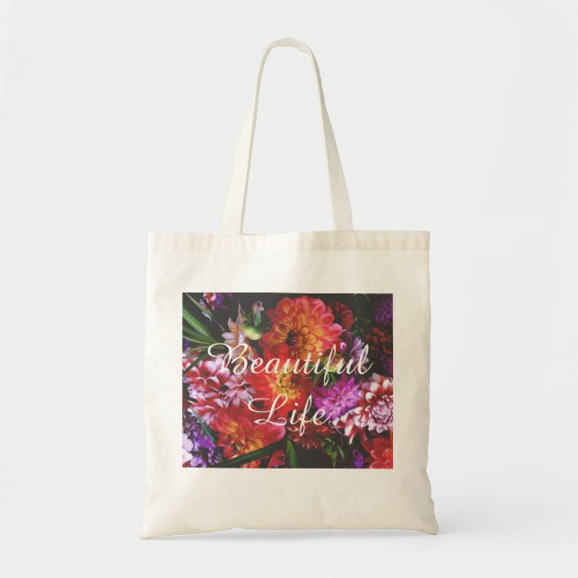 Bouquets of Beautiful Tote Bag (Front)