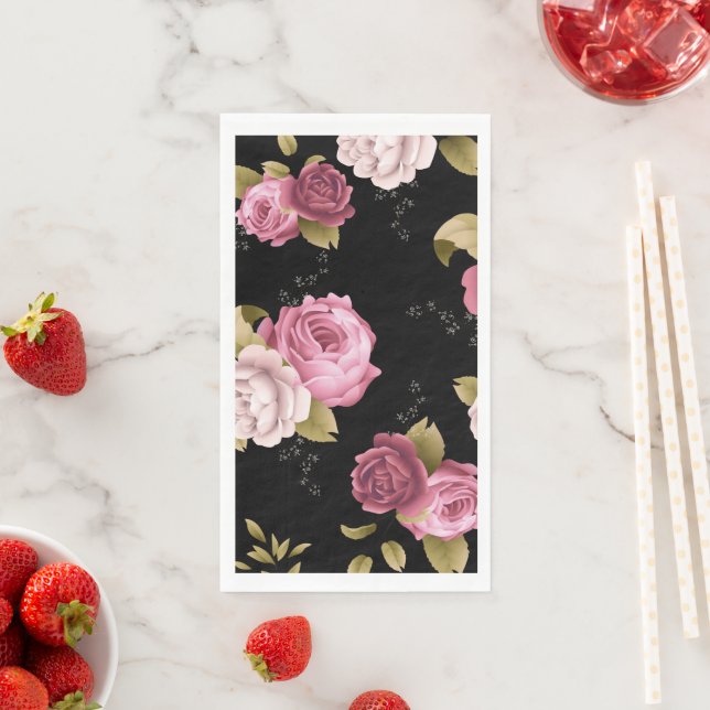 Bouquets of Roses 3 Napkin (Insitu)