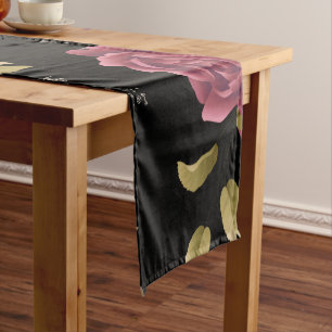 Bouquets of Roses 3 Short Table Runner