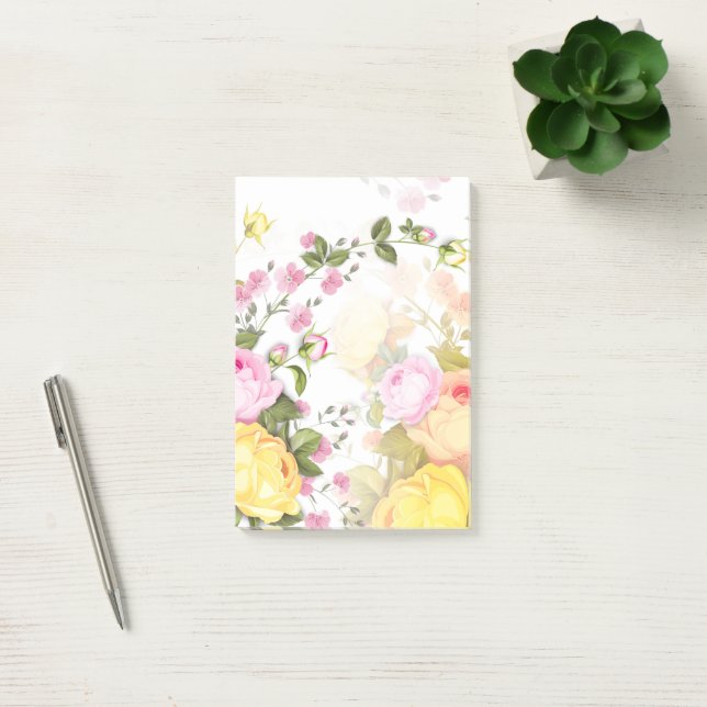 Bouquets of Roses 4 Post-it Notes (Office)