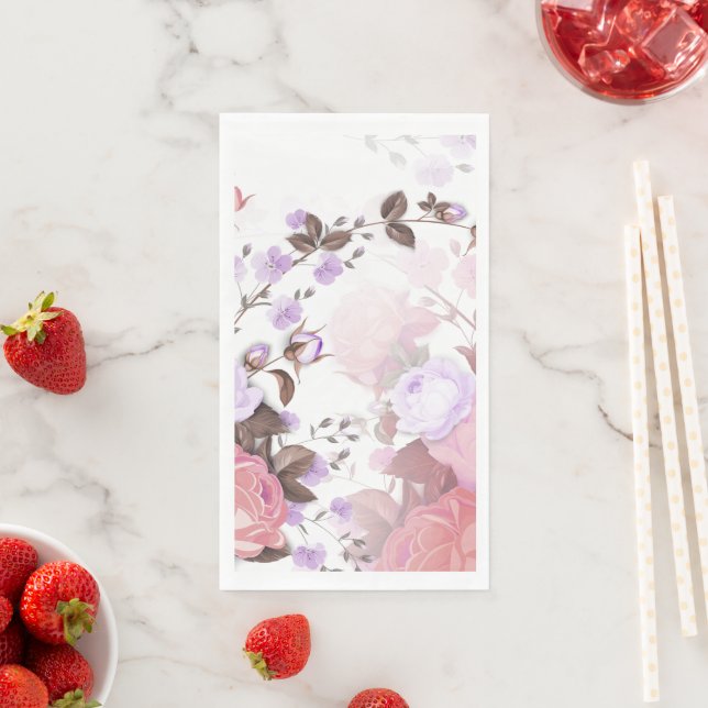 Bouquets of Roses 5 Napkin (Insitu)