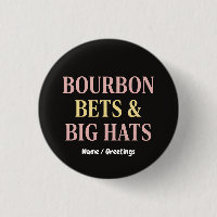  Bourbon Bets & Big Hats Retro Social Club Horse 