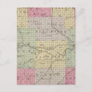 Bourbon County, Kansas Postcard