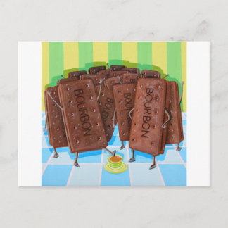 Bourbon Cream Tea Postcard
