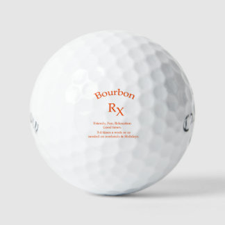 Bourbon lovers golf balls