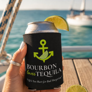 Bourbon Loves Tequila Anchor Lime Margarita Sail Can Cooler
