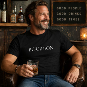 Bourbon Loves Tequila Bourbon Sailing Couple T-Shirt