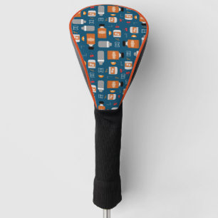 Bourbon Pattern Golf Head Cover