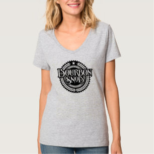 Bourbon Snob - funny whiskey drinker T-Shirt