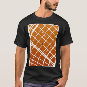 Bourbon Street Minimalist New Orleans Map T-Shirt