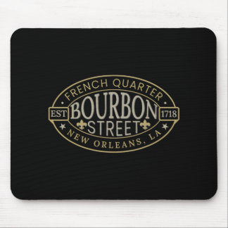 Bourbon Street New Orleans French Quarter Louisian Mouse Mat