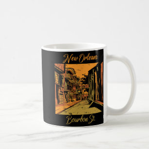 Bourbon Street New Orleans Souvenir Louisiana Mard Coffee Mug