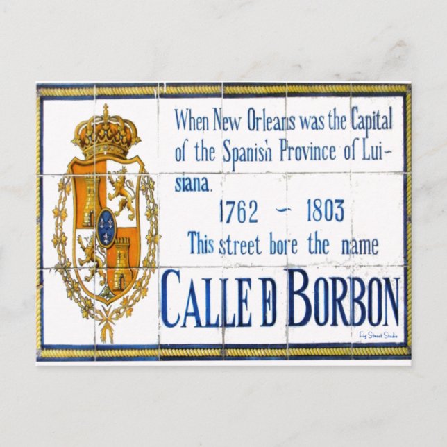 Bourbon Street Postcard (Front)