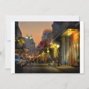 Bourbon Street Sunset Invitation