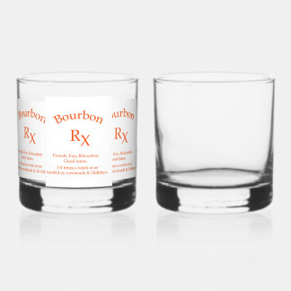 Bourbon  whiskey glass