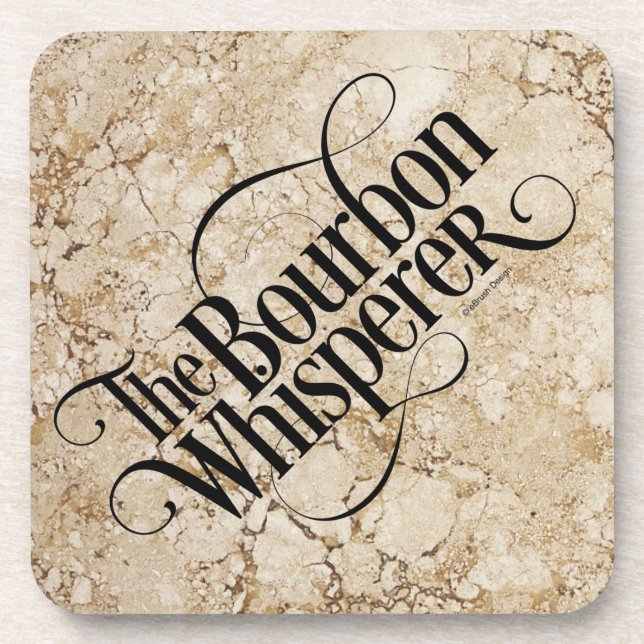 Bourbon Whisperer Coaster (Front)
