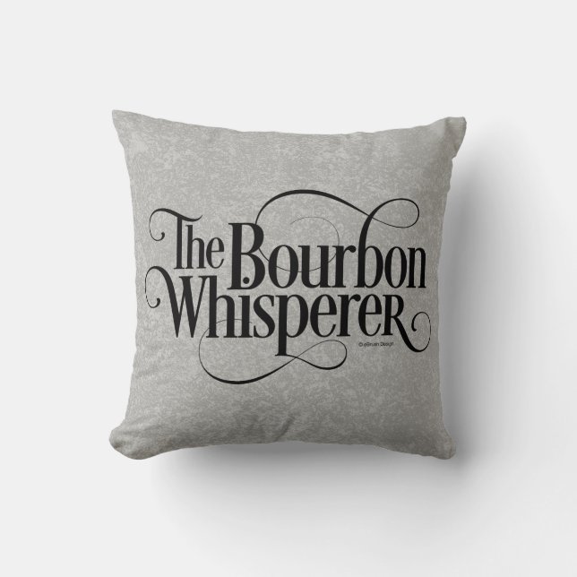 Bourbon Whisperer Cushion (Front)