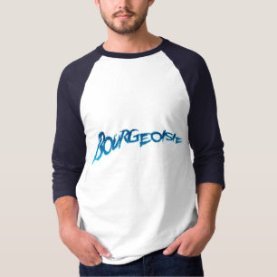 Bourgeoisie Mens 3/4 Sleeve Raglan T-Shirt