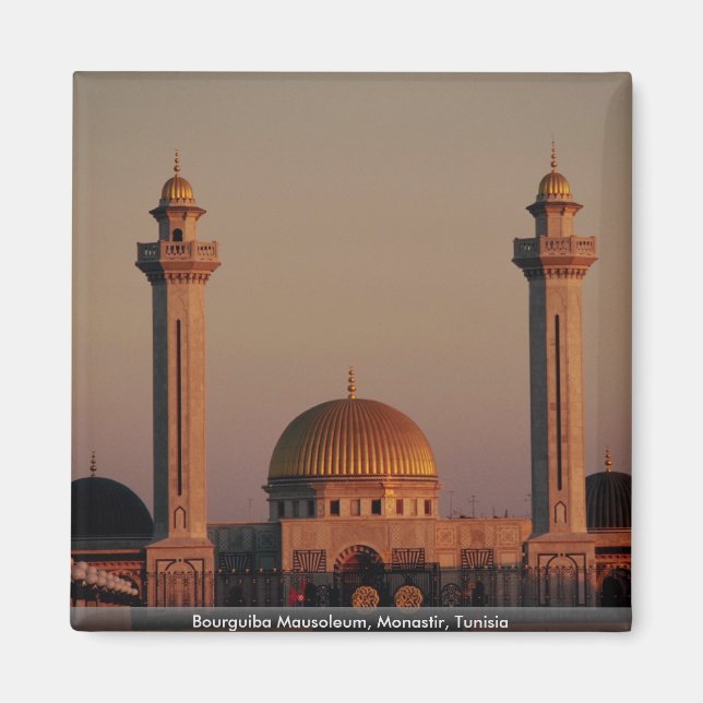 Bourguiba Mausoleum, Monastir, Tunisia Magnet (Front)