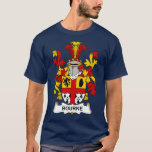 Bourke Coat of Arms Family Crest  T-Shirt<br><div class="desc">Bourke Coat of Arms Family Crest  .Check out our family t shirt selection for the very best in unique or custom,  handmade pieces from our shops.</div>