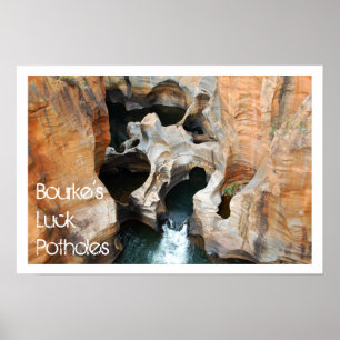 Bourke's Luck Potholes Print