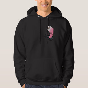 Bourke's Parrot Bird Parakeet Hoodie