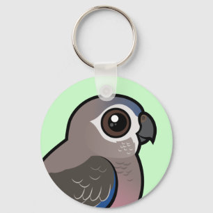 Bourke's Parrot Key Ring