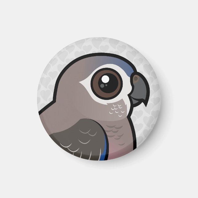 Bourke's Parrot Magnet (Front)