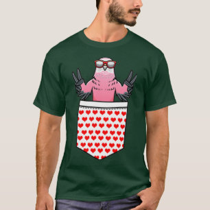 Bourkex27s parrot Bird Lover Parakeet 4 T-Shirt