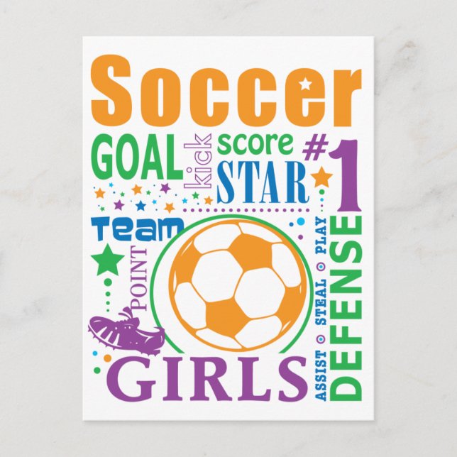 Bourne Soccer Postcard (Front)