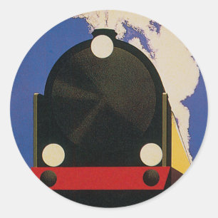 Bournemouth Belle Classic Round Sticker