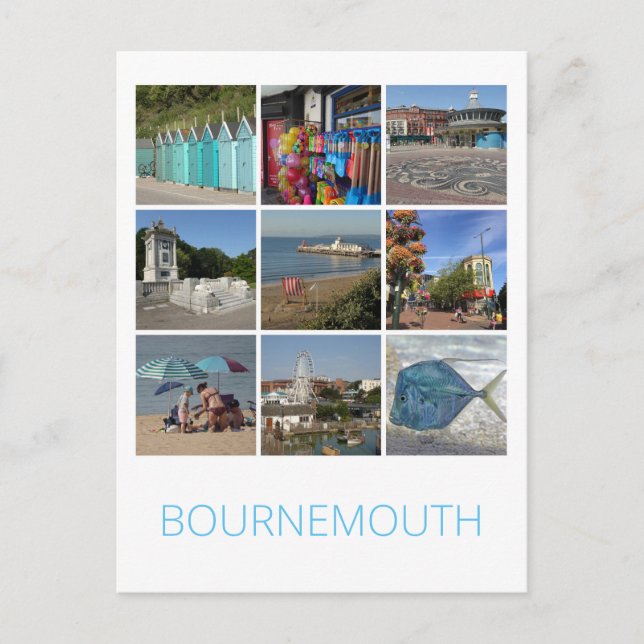 Bournemouth Postcard (Front)