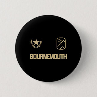 Bournemouth Soccer Jersey  6 Cm Round Badge