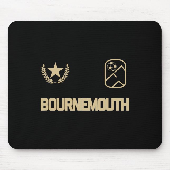 Bournemouth Soccer Jersey  Mouse Mat (Front)