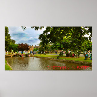 Bourton-on-the-Water, Cotswolds, England Poster