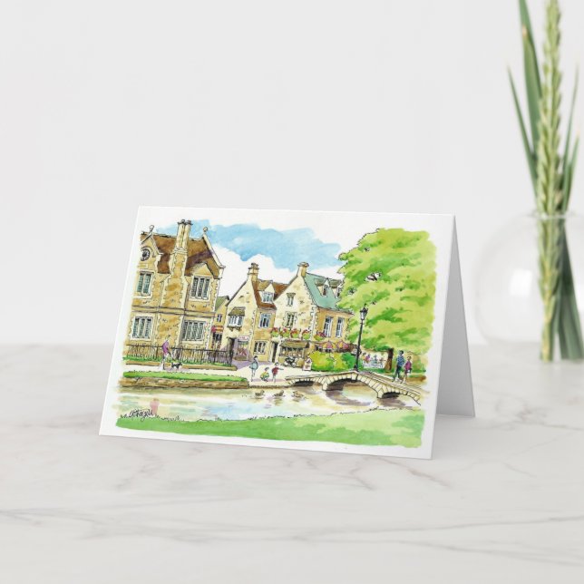 Bourton on the Water, Gloucestershire Card (Front)