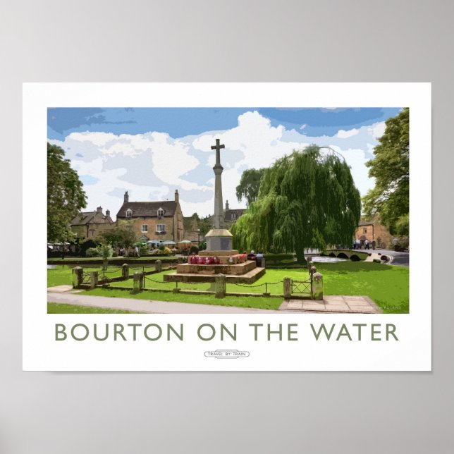 Bourton on the Water Railway Poster (Front)