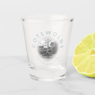Bourton on the Water Shot Glass