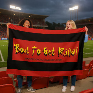 'Bout To Get Rilla! Fleece Blanket