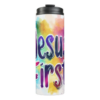Bouteille isotherme Jesus First Thermal Tumbler