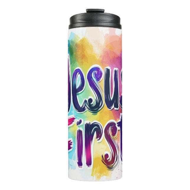 Bouteille isotherme Jesus First Thermal Tumbler (Front)
