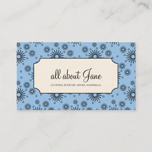 Boutique Business Cards (Front)