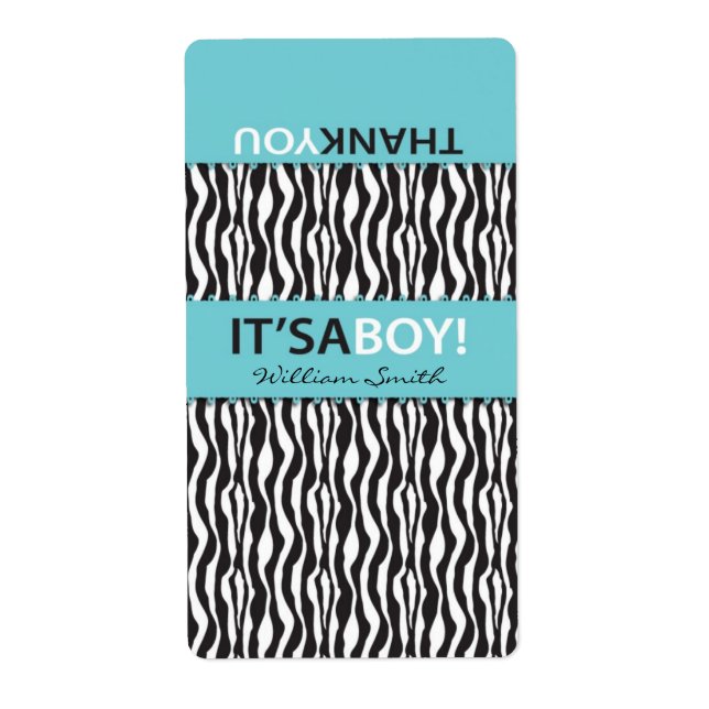 Boutique Chic Boy Mini Hersheys Label CTS (Front)