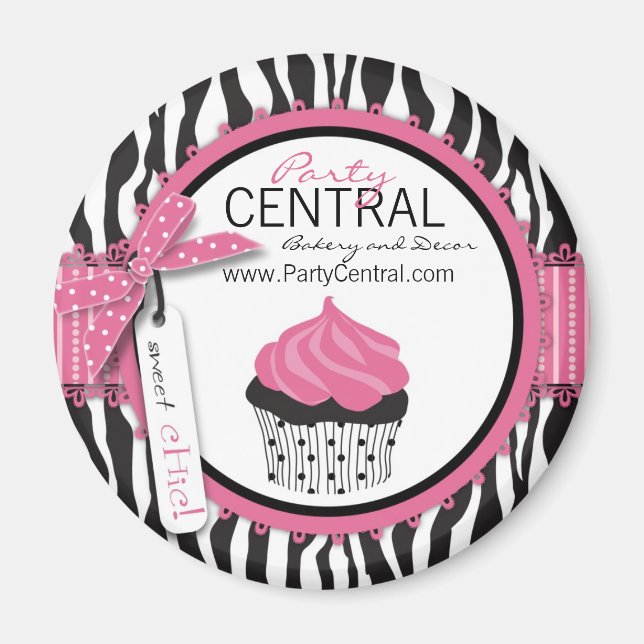 Boutique Chic Business Magnet 2 (Front)