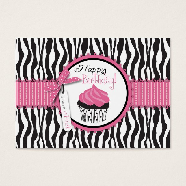 Boutique Chic Cupcakes Gift Card (Front)