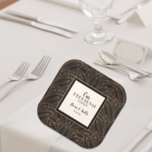 Boutique Flair! Rehearsal dinner party plates