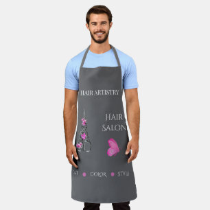 Boutique Hair Salon Business Branding Scissors Apron