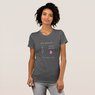 Boutique Hair Salon Business Branding Scissors T-Shirt
